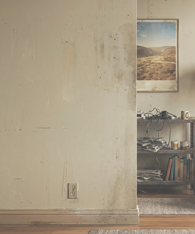 Antes - Sala de estar renovada