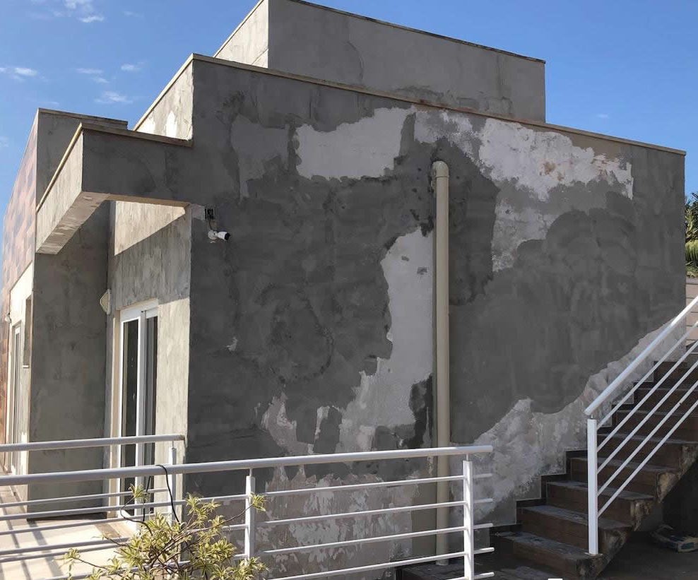 Antes - Fachada residencial