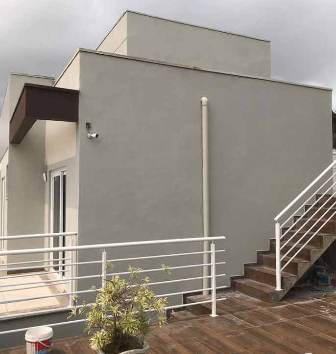 Depois - Fachada residencial