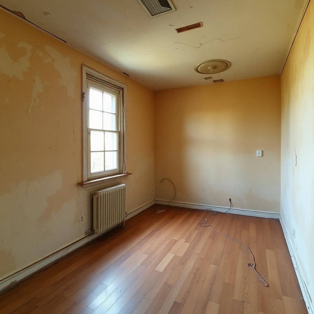 Antes - Sala de estar renovada